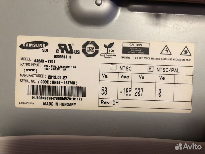 Main Board BN41-01632C Samsung PS43D451A3wxru