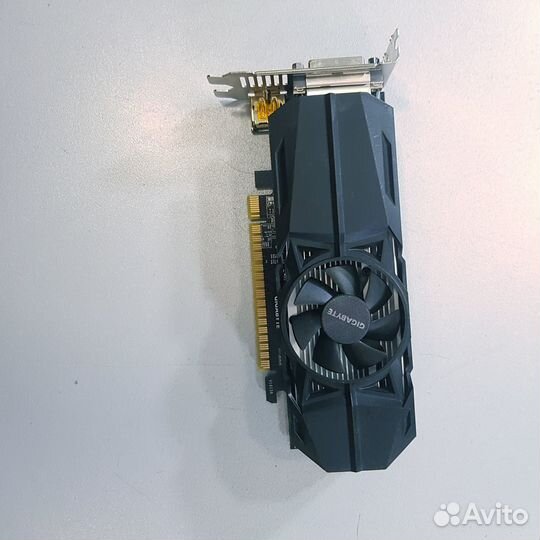 Видеокарта gigabyte geforce GTX1050 TI OC LP 4Гб