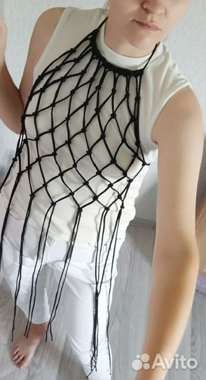 Топ макраме