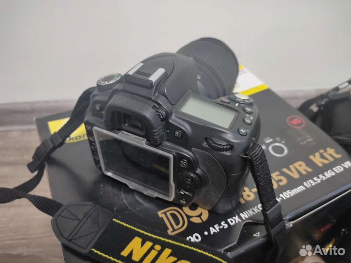 Фотоаппарат nikon d90 18-105 vr kit