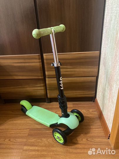 Самокат детский трехколесный бу