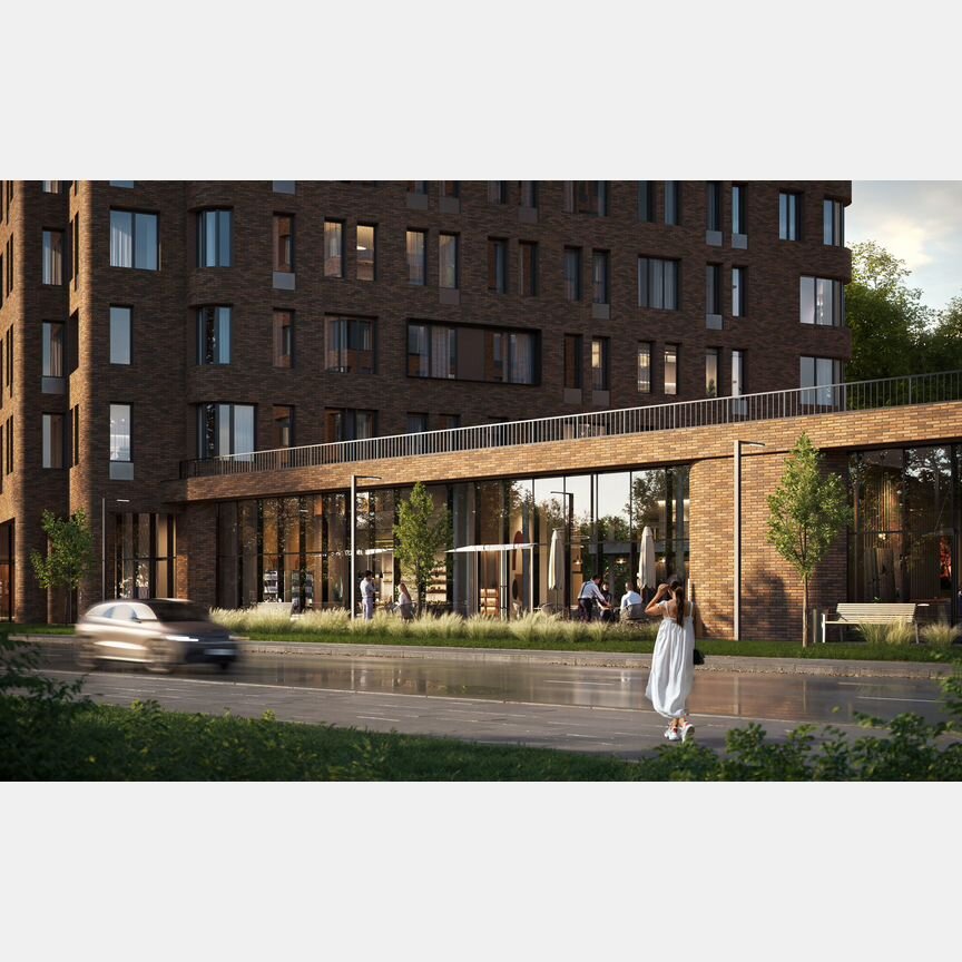 Квартира-студия, 29,8 м², 23/43 эт.