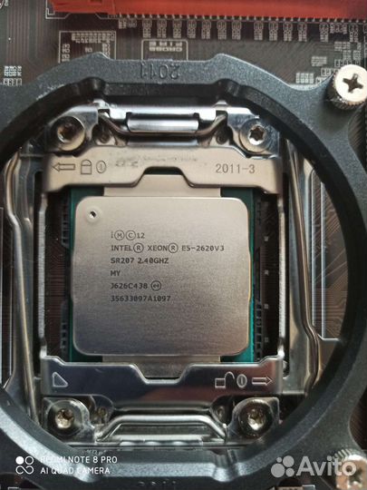 Комплект мать+проц X99-Turbo v1.21