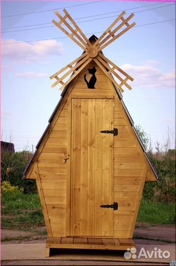 Дачный туалет с установкой BLU779