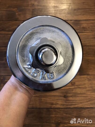 Гантель разборная новая