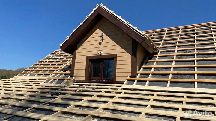 Кровельные работы под ключ. Строительная бригада