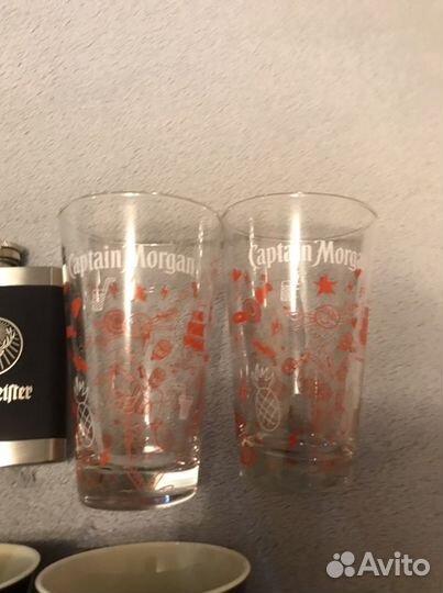 Стаканы кружки Captain Morgan Coca-cola