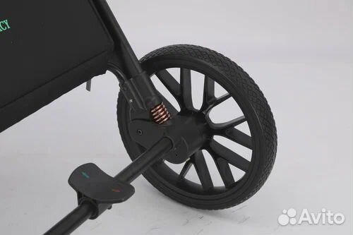 Коляска 2в1 с улучшенной амортизацией компактое сл