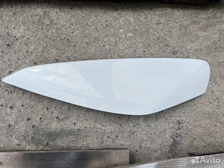 Реснички на фары opel astra h