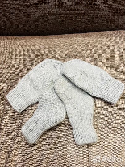 Варежки зимние детские