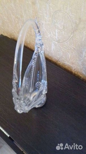 Конфетница хрусталь СССР