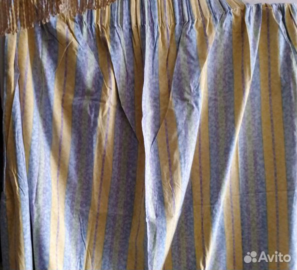 Шторы короткие б/у