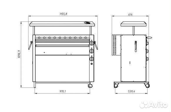 Шашлычница электрическая Ф3шэ grill master