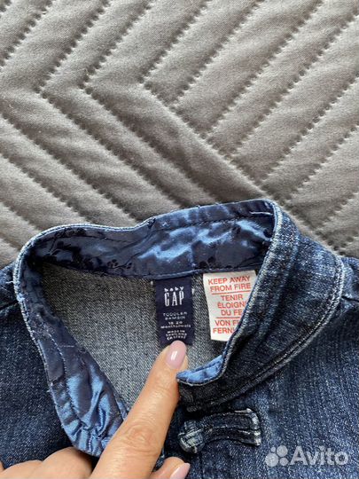 Джинсовая куртка Gap для девочки 1,5-2 года