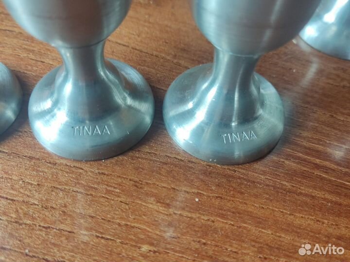 Рюмки металлические