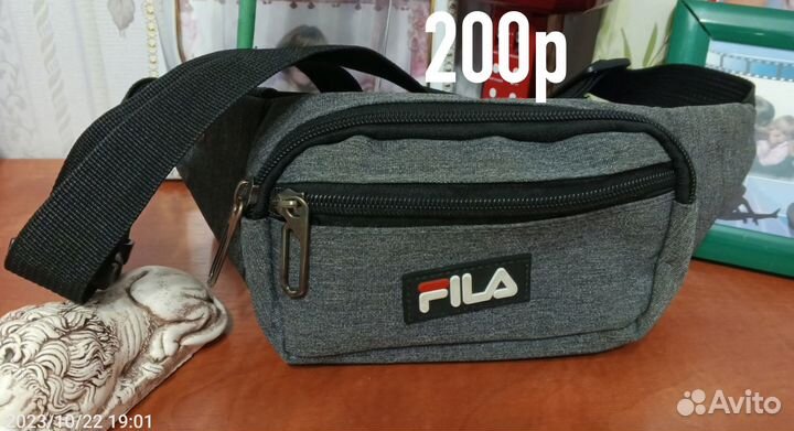 Сумка на пояс мужская