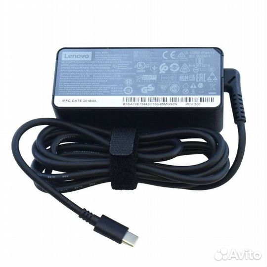 Блок питания для Lenovo, 45W USB-C