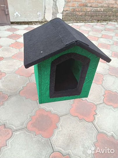 Теплая будка для кошек