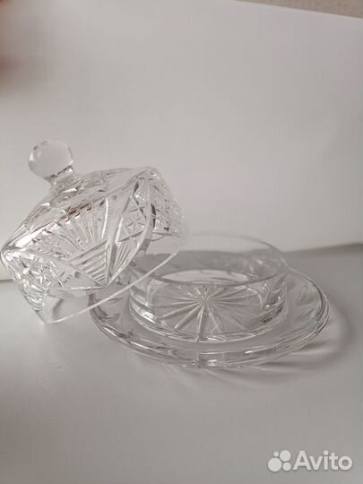 Ваза хрустальная