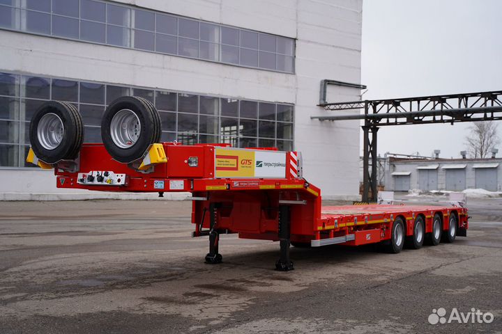 Полуприцеп трал (тяжеловоз) Тверьстроймаш SE46, 2024