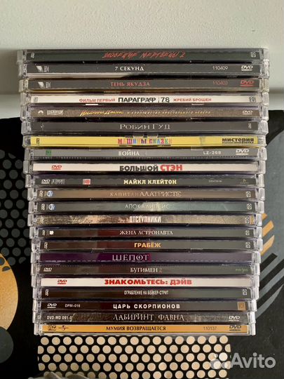 Двд в стекле редкие