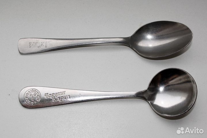 Чайные ложки из банок кофе (LeCafe и Чёрная карта)