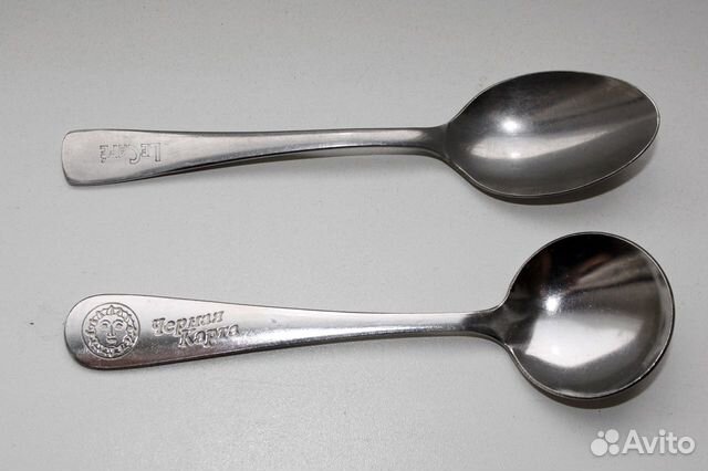 Чайные ложки из банок кофе (LeCafe и Чёрная карта)