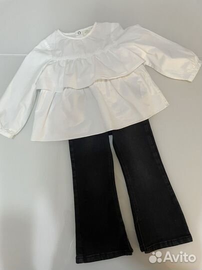Комплект вещей на девочку 98