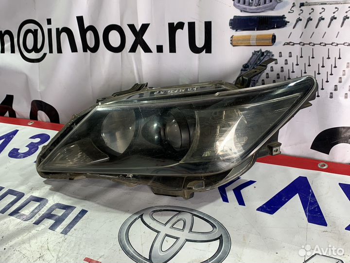Левая фара Toyota Camry V50
