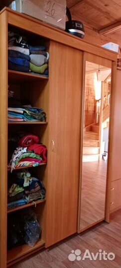 Шкаф купе с зеркалом бу