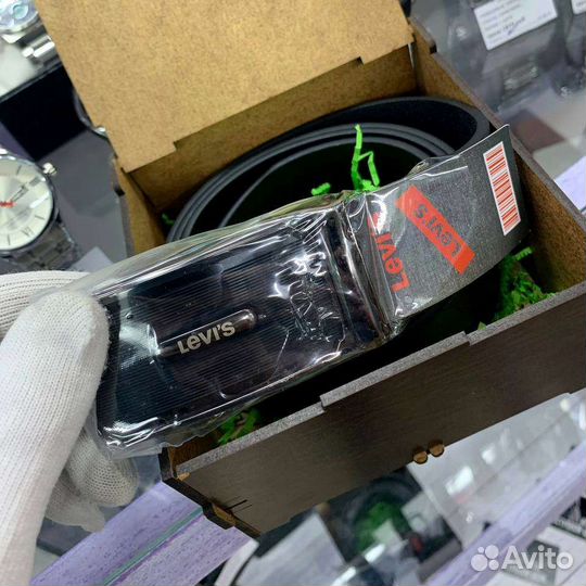 Мужской кожаный ремень (разные бренды)