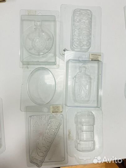 Пластиковые формы для мыла