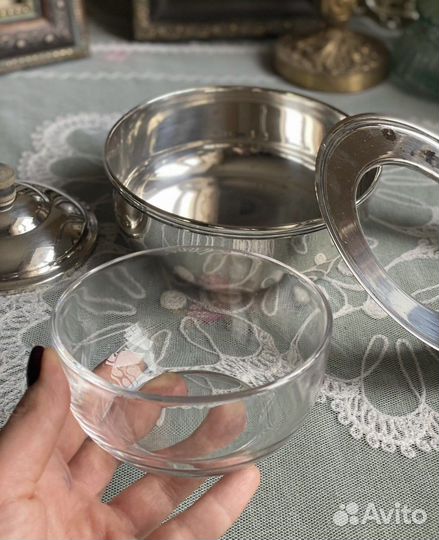 Икорница Европа посеребрение