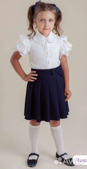 Блузка школьная