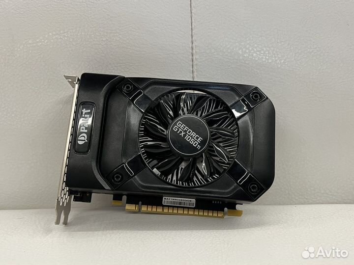 Видеокарта Palit GeForce GTX 1050 Ti StormX 4GB