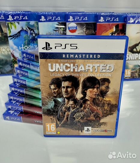 Uncharted Наследие воров ps5 бу