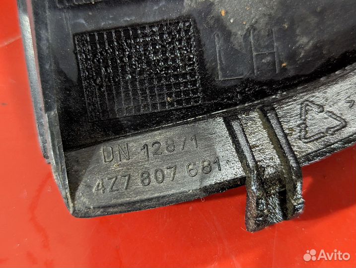 Решетка в бампер левая Audi Allroad C5