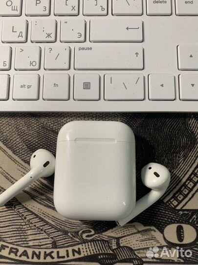 Apple кейс наушники airpods