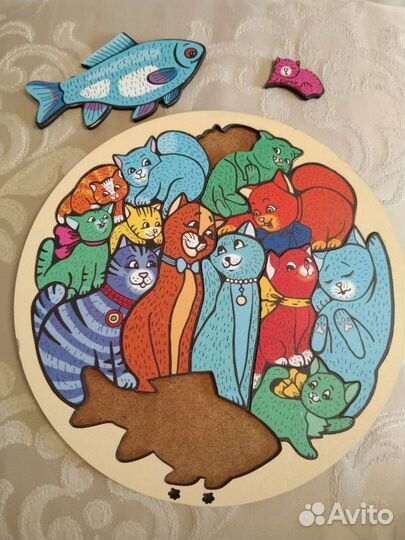 Деревянные пазлы