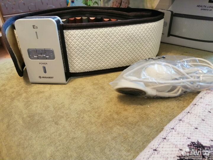 Пояс-миостимулятор вибромассажер Nuga Best