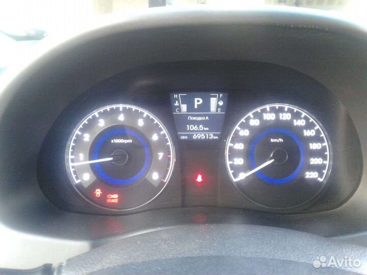 Hyundai Solaris 1.6 AT, 2012, 69 000 км