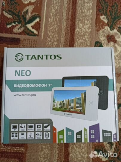 Монитор домофона Tantos NEO