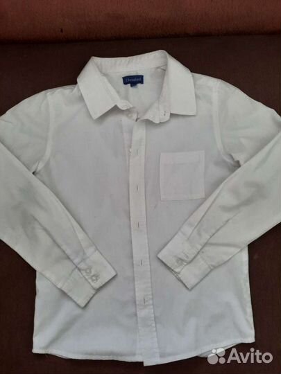Рубашка школьная 134-140-146