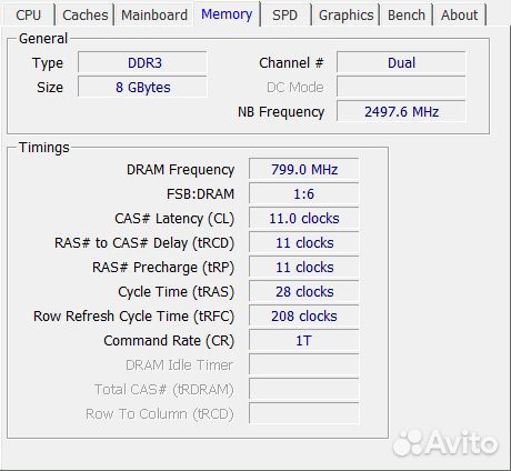 DDR3 (4гб х 2шт ) операт. память для ноутбука