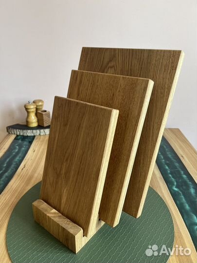 Набор разделочных досок из цельного дуба