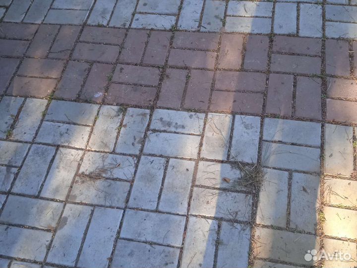 Тротуарная плитка бу