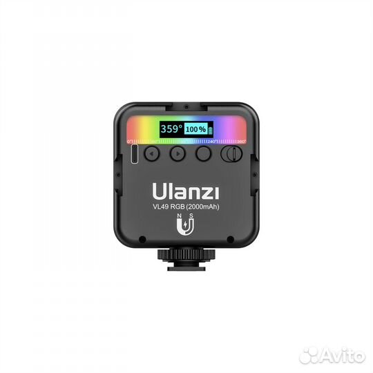 Накамерный видеосвет ulanzi VL49 RGB