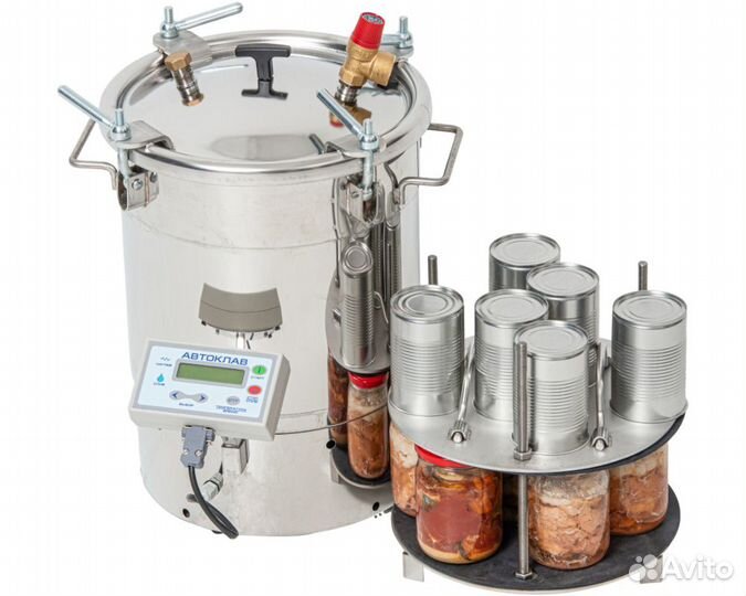 Автоклав «Малыш Нерж с эбу»