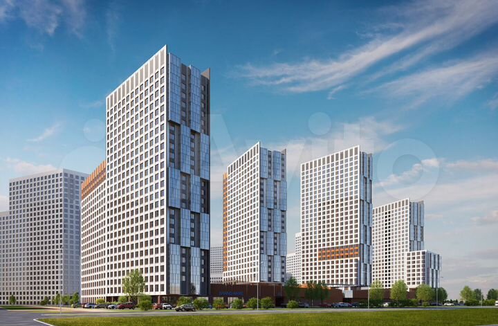2-к. квартира, 53,5 м², 17/19 эт.