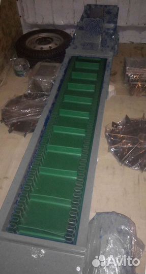 Ленточно-скребковый конвейер клс-300-12